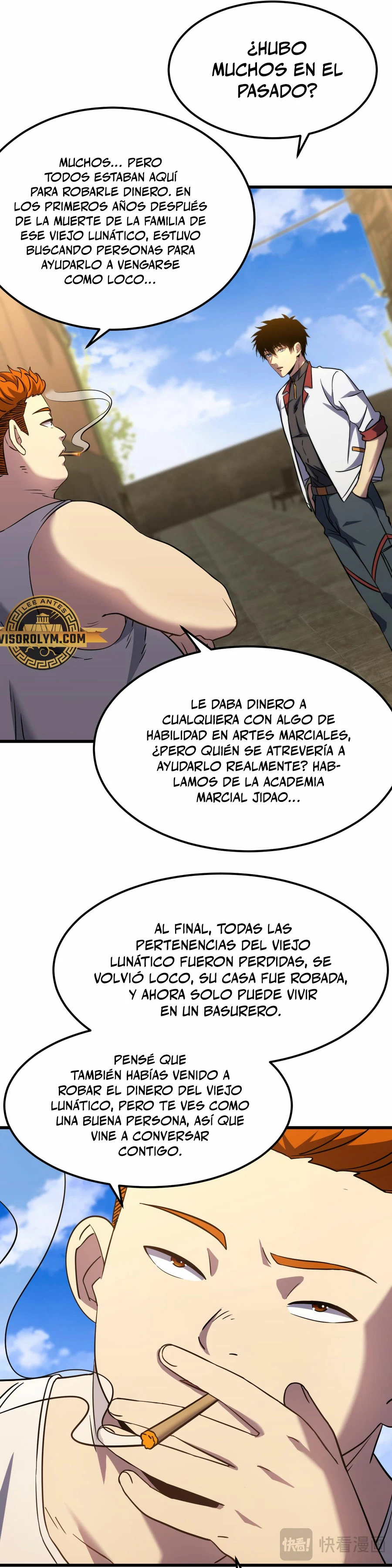 Iniciando sesión en 10,000 años en el futuro capítulo 102, página 17