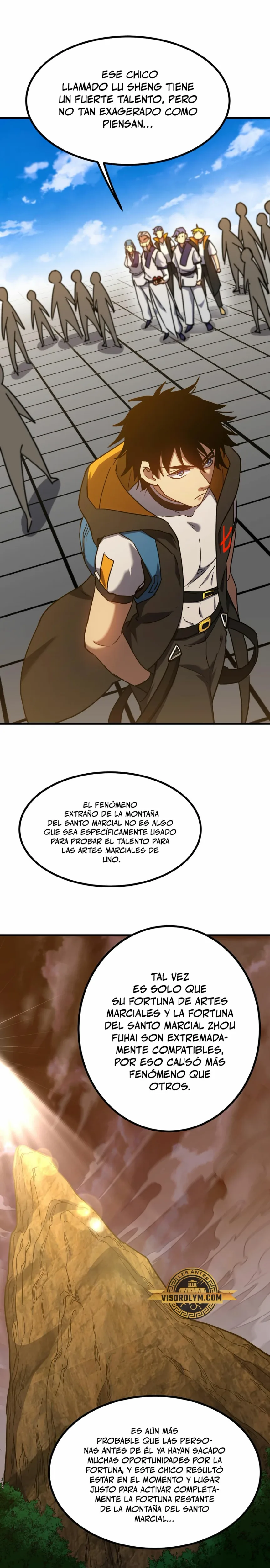Iniciando sesión en 10,000 años en el futuro capítulo 105, página 5