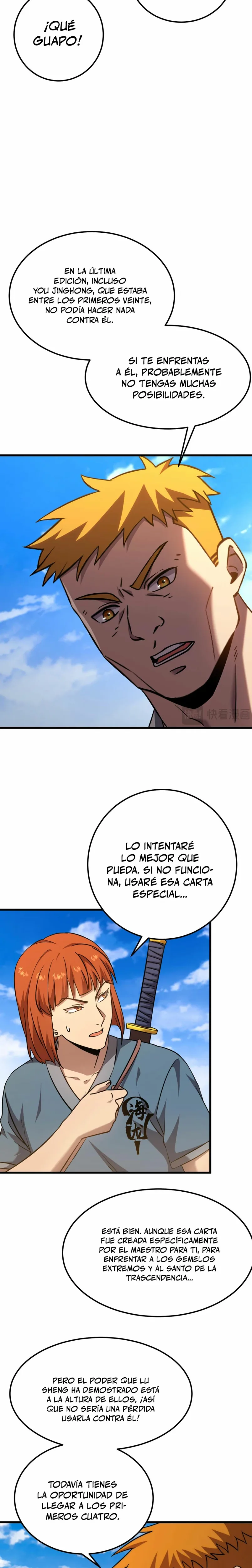 Iniciando sesión en 10,000 años en el futuro capítulo 107, página 9