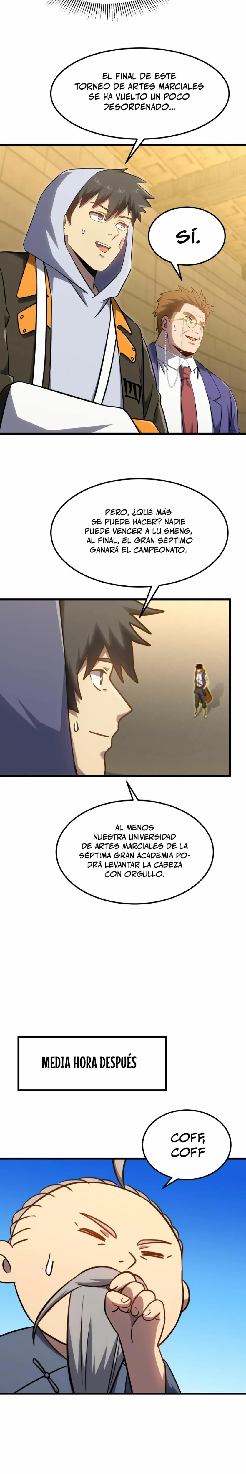 Iniciando sesión en 10,000 años en el futuro capítulo 113, página 16