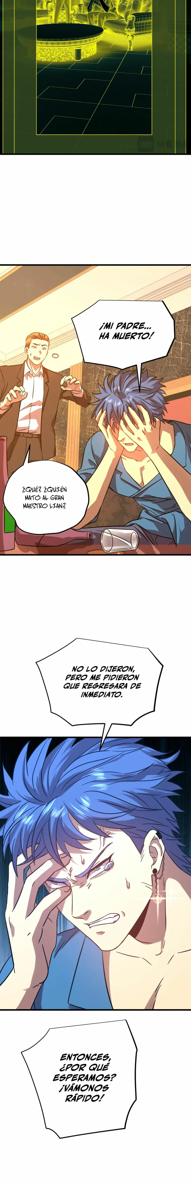 Iniciando sesión en 10,000 años en el futuro capítulo 115, página 21