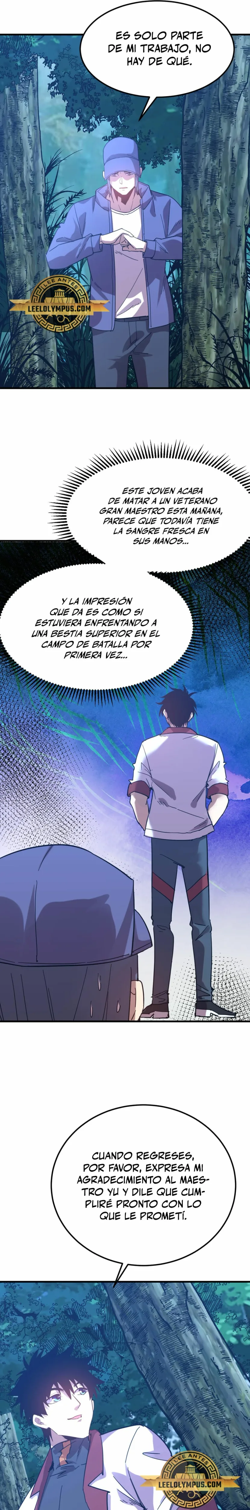 Iniciando sesión en 10,000 años en el futuro capítulo 117, página 17