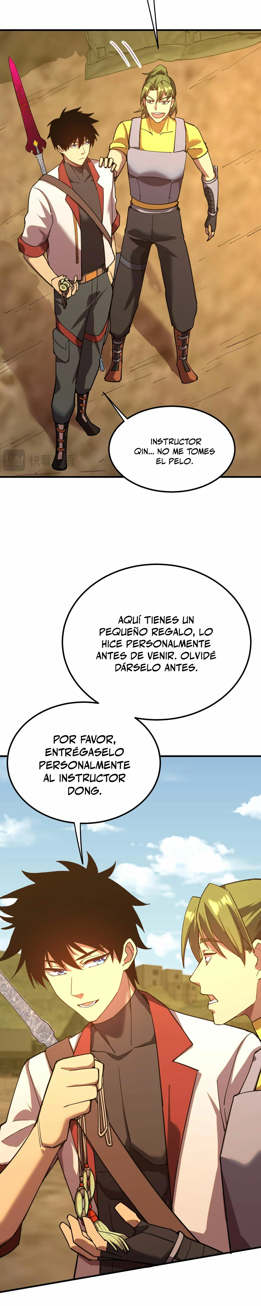 Iniciando sesión en 10,000 años en el futuro capítulo 125, página 16