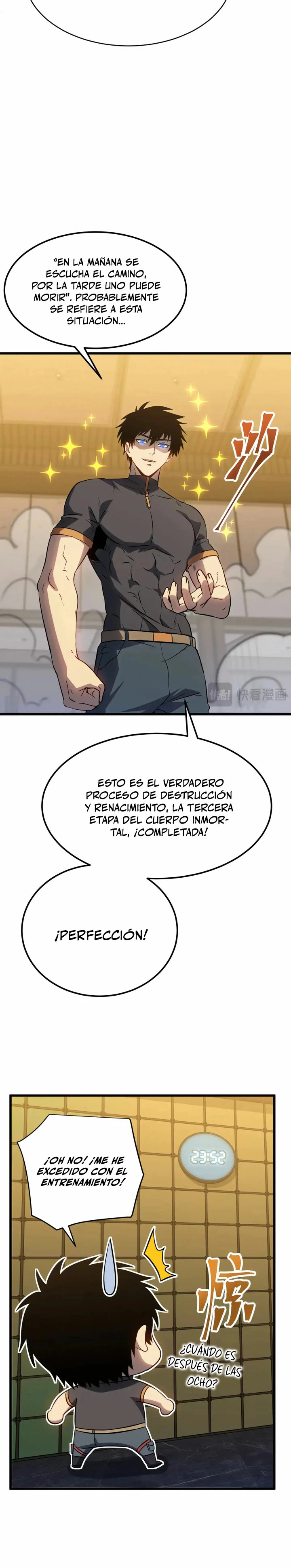 Iniciando sesión en 10,000 años en el futuro capítulo 134, página 23