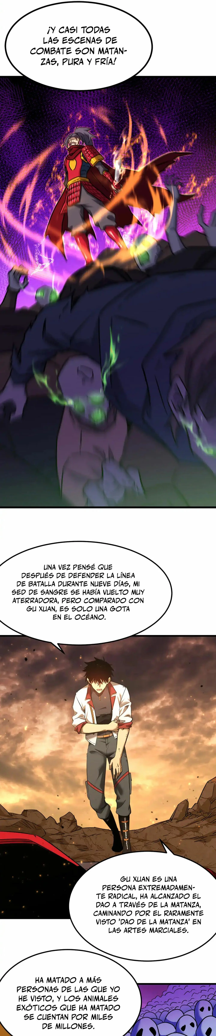 Iniciando sesión en 10,000 años en el futuro capítulo 136, página 14