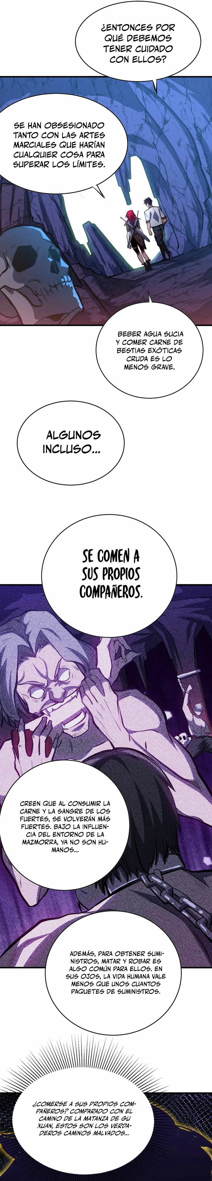Iniciando sesión en 10,000 años en el futuro capítulo 138, página 9