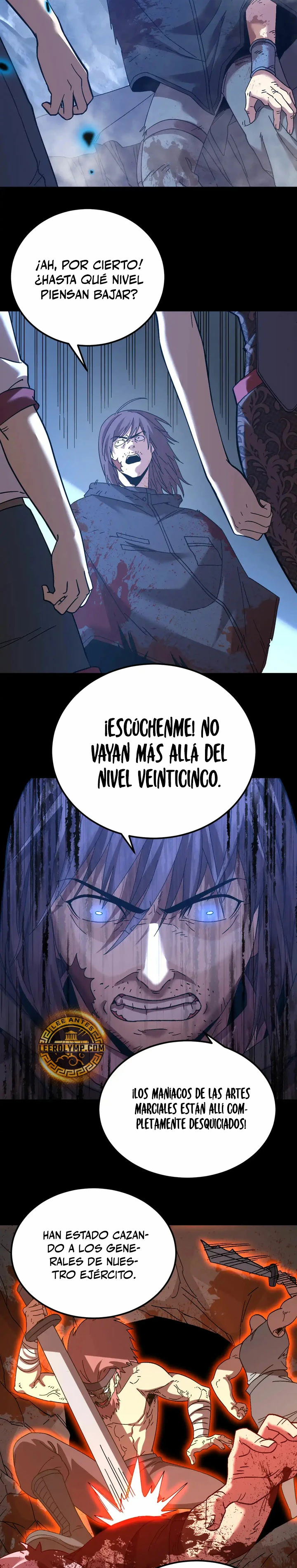 Iniciando sesión en 10,000 años en el futuro capítulo 138, página 21