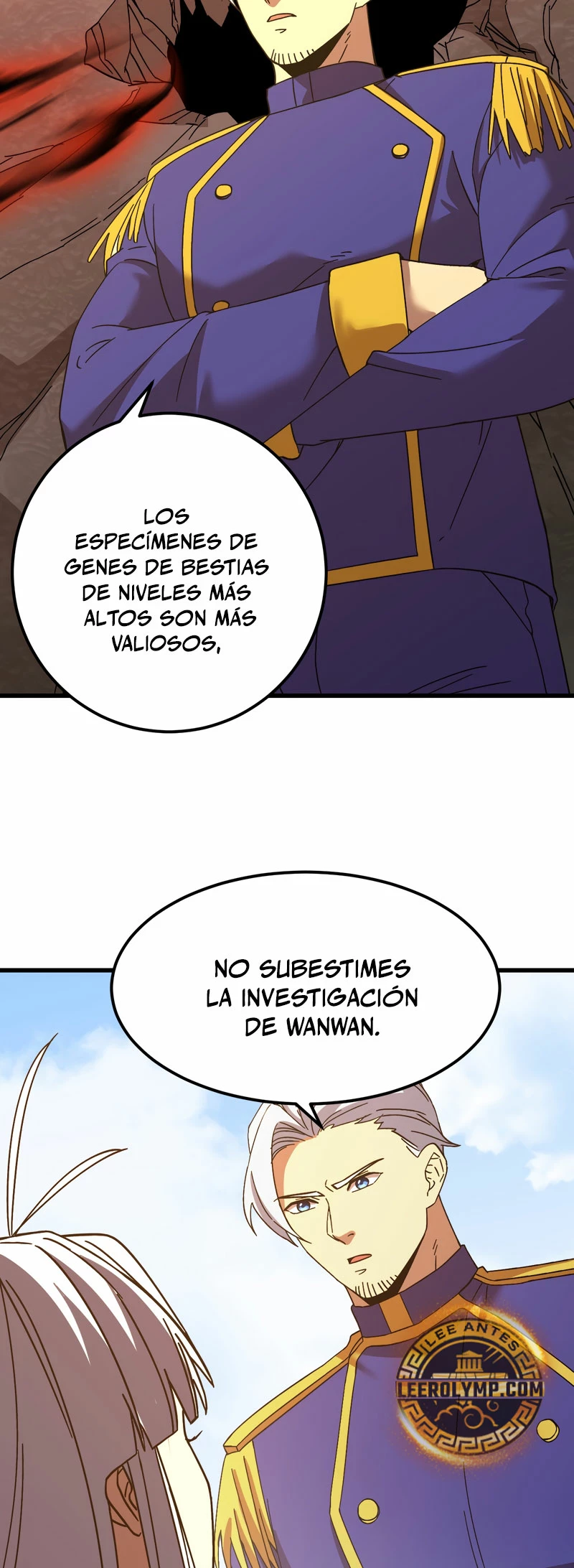 Iniciando sesión en 10,000 años en el futuro capítulo 144, página 21