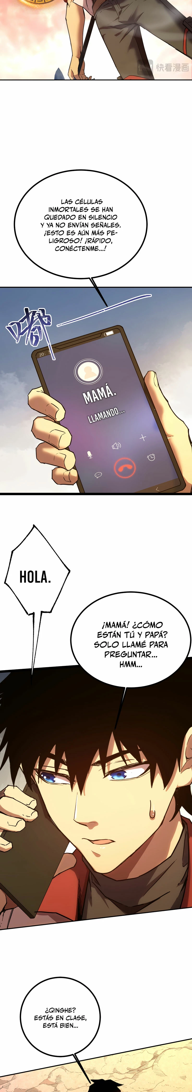Iniciando sesión en 10,000 años en el futuro capítulo 150, página 4