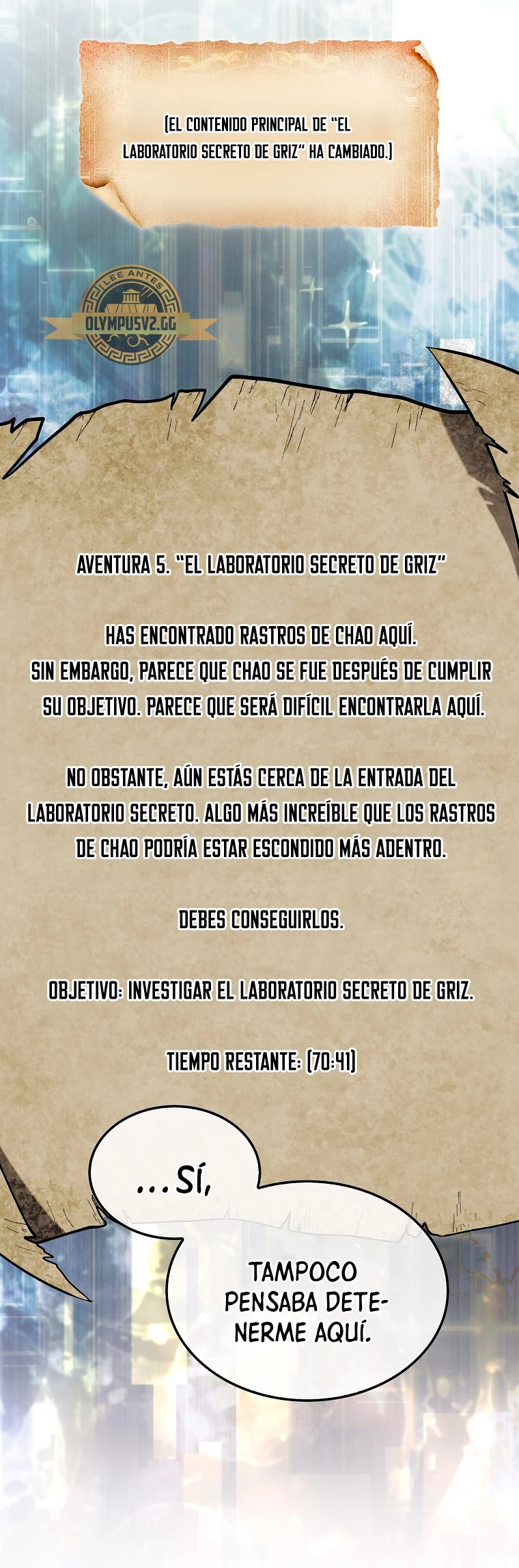 La 31ma pieza revierte la situación capítulo 28, página 73