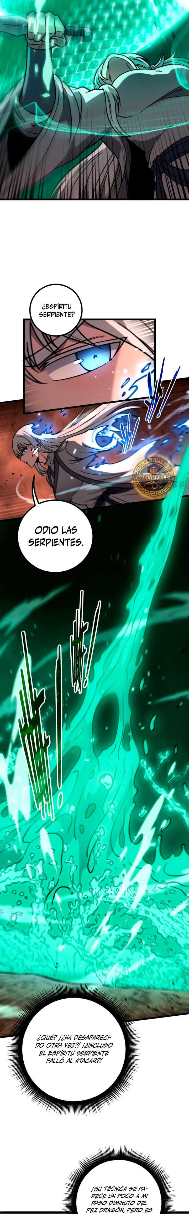 La evolución de la serpiente inmortal capítulo 99, página 9