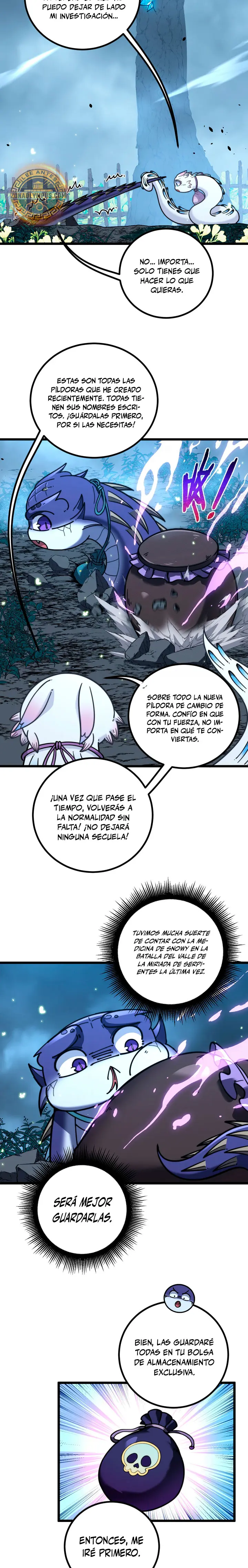 La evolución de la serpiente inmortal capítulo 107, página 3