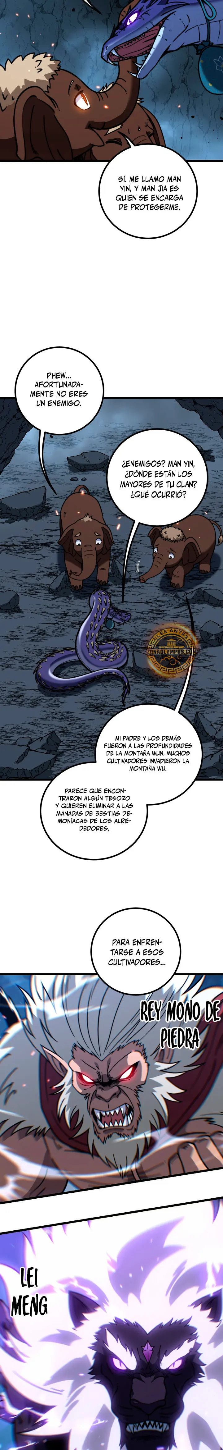 La evolución de la serpiente inmortal capítulo 107, página 10