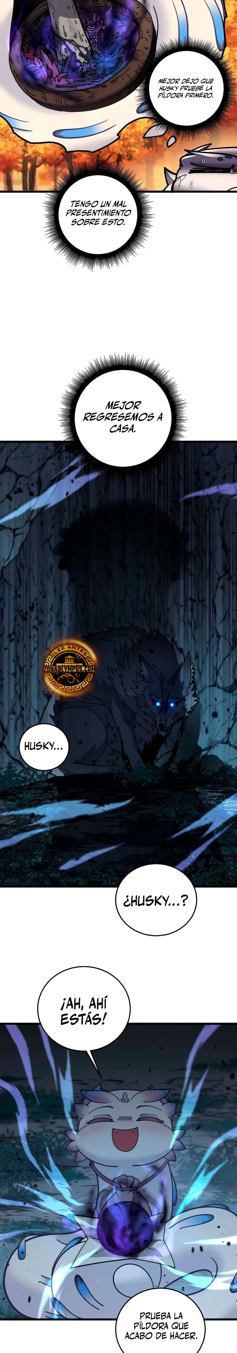 La evolución del esqueleto de otro mundo capítulo 29, página 15