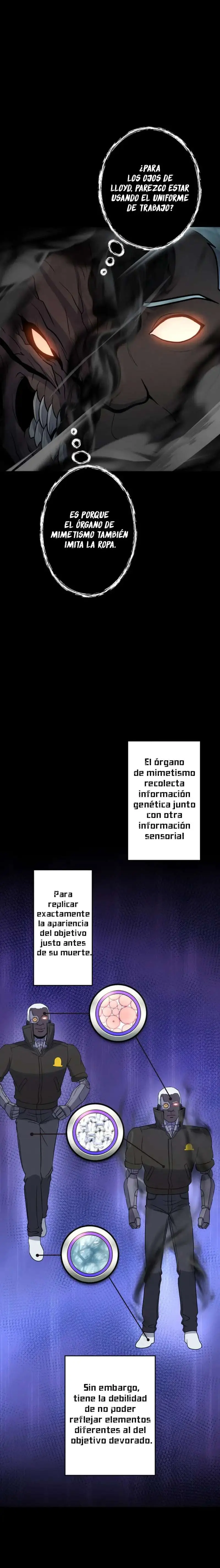 La evolución del esqueleto de otro mundo capítulo 71, página 5