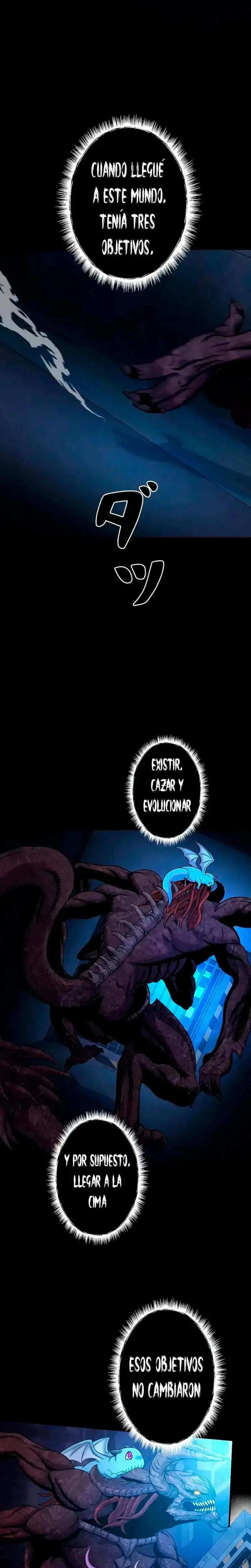 La evolución del esqueleto de otro mundo capítulo 78, página 23