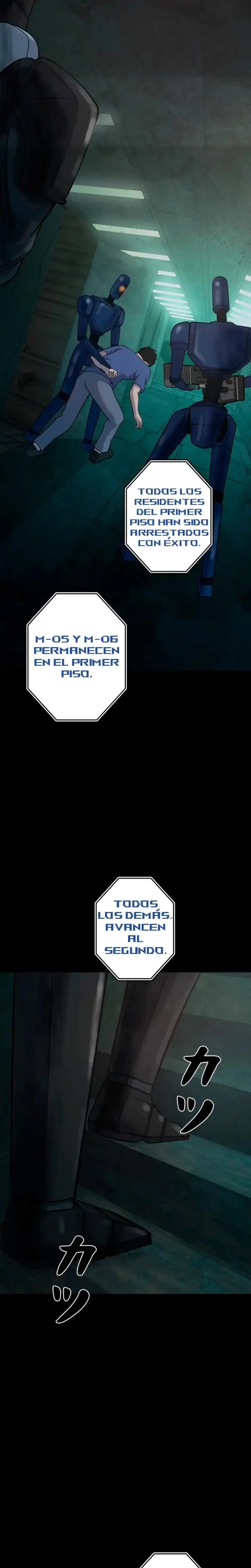 La evolución del esqueleto de otro mundo capítulo 80, página 28