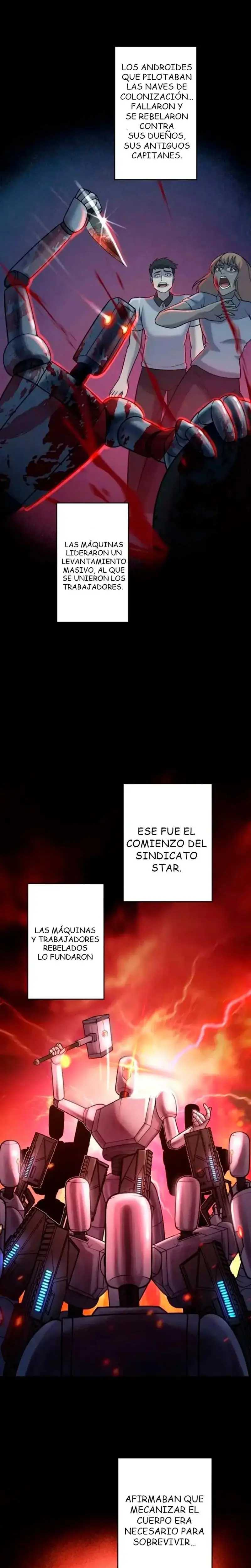 La evolución del esqueleto de otro mundo capítulo 82, página 10