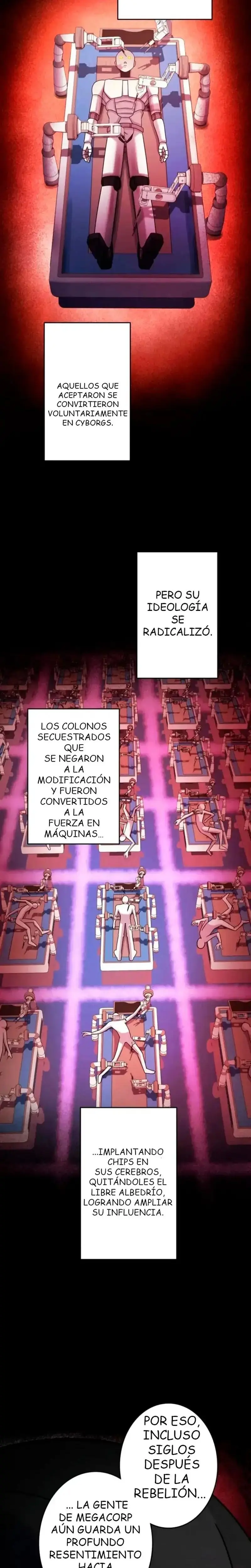 La evolución del esqueleto de otro mundo capítulo 82, página 11
