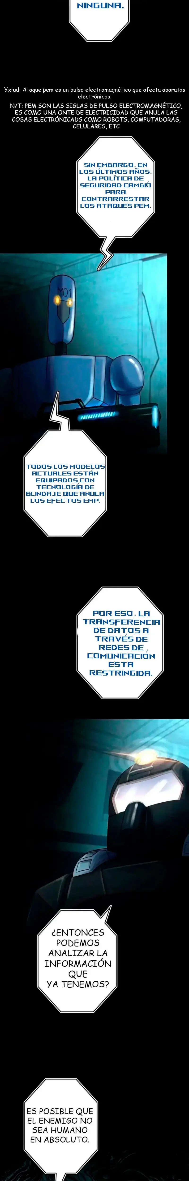 La evolución del esqueleto de otro mundo capítulo 82, página 14