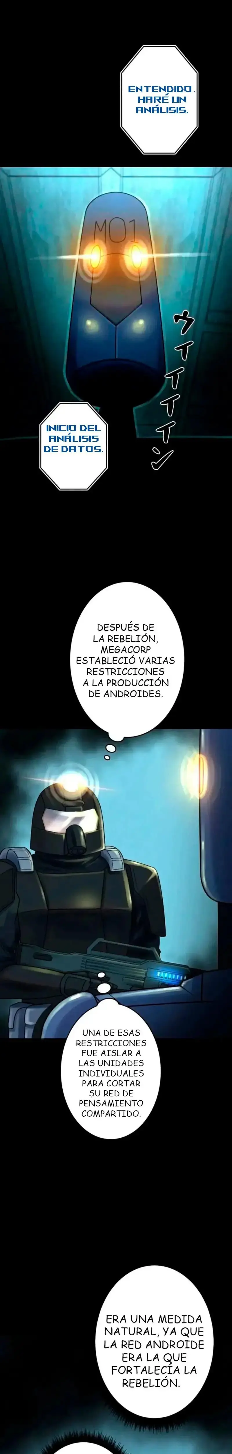 La evolución del esqueleto de otro mundo capítulo 82, página 16