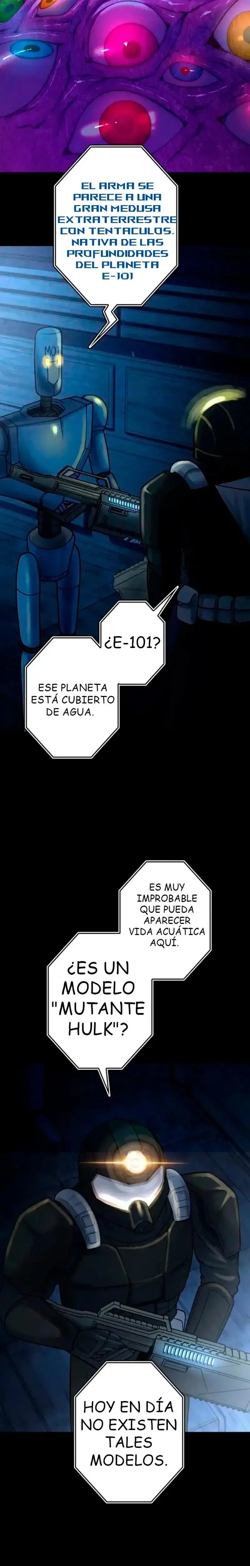 La evolución del esqueleto de otro mundo capítulo 82, página 20