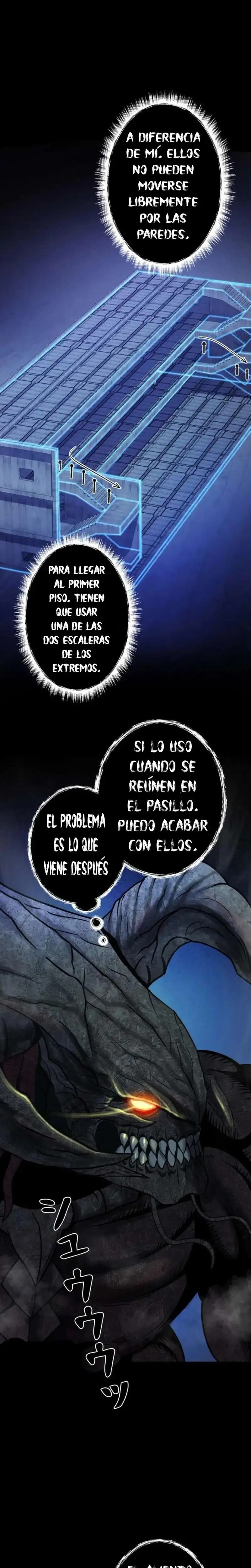La evolución del esqueleto de otro mundo capítulo 84, página 9