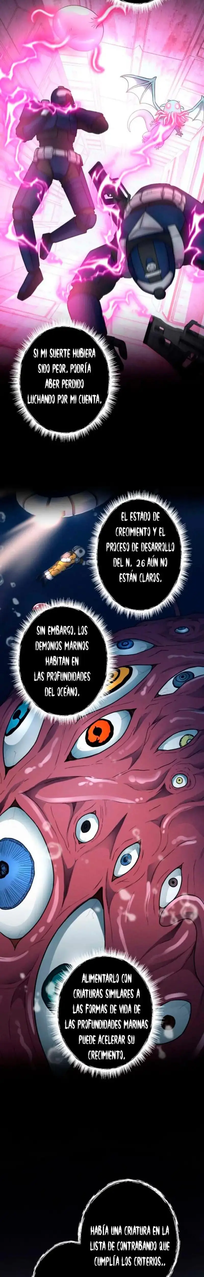 La evolución del esqueleto de otro mundo capítulo 87, página 31