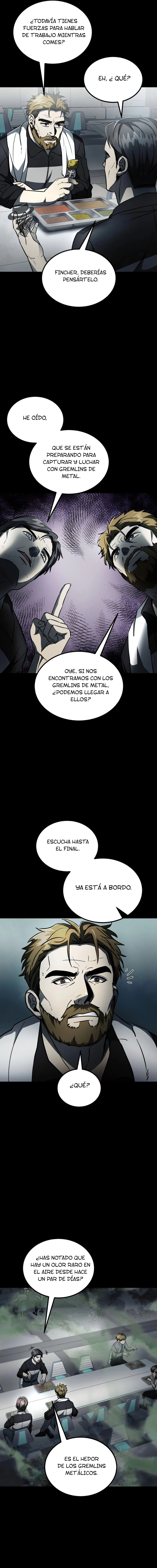 La evolución del esqueleto de otro mundo capítulo 9.5, página 4