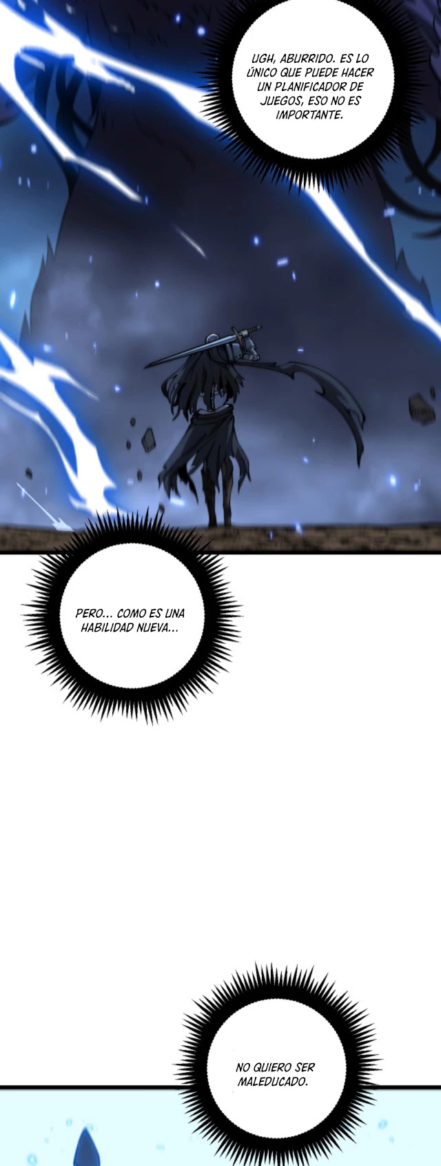 La evolución del esqueleto de otro mundo capítulo 6, página 54