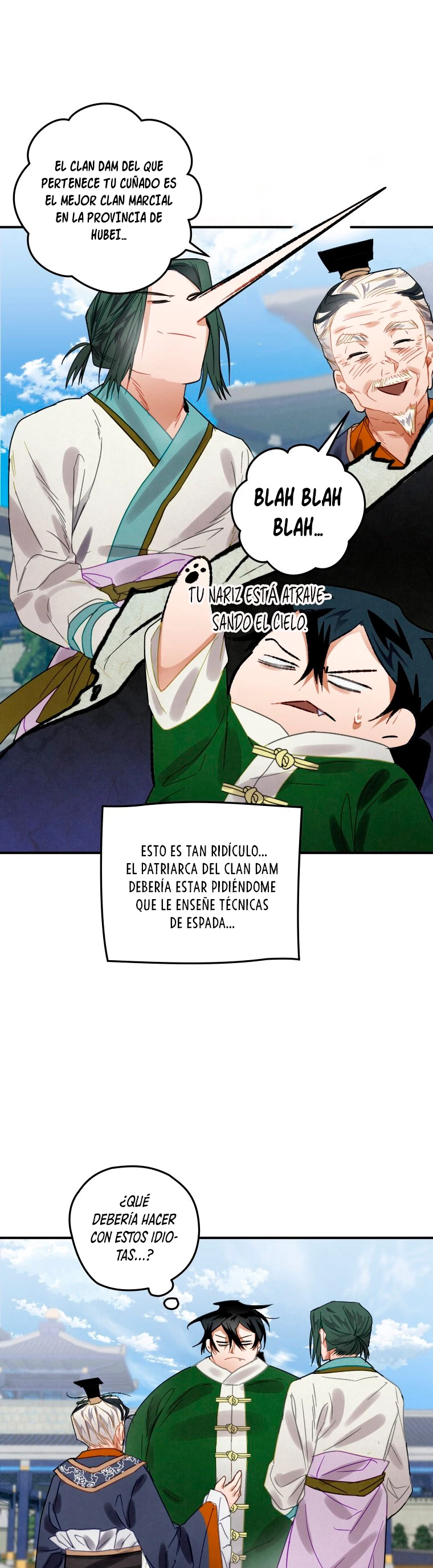 La gran saga de Espada Celestial capítulo 6, página 12