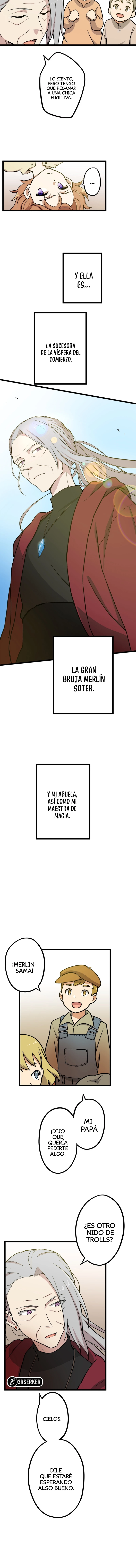 la heredera de la magia del principio capítulo 1, página 9