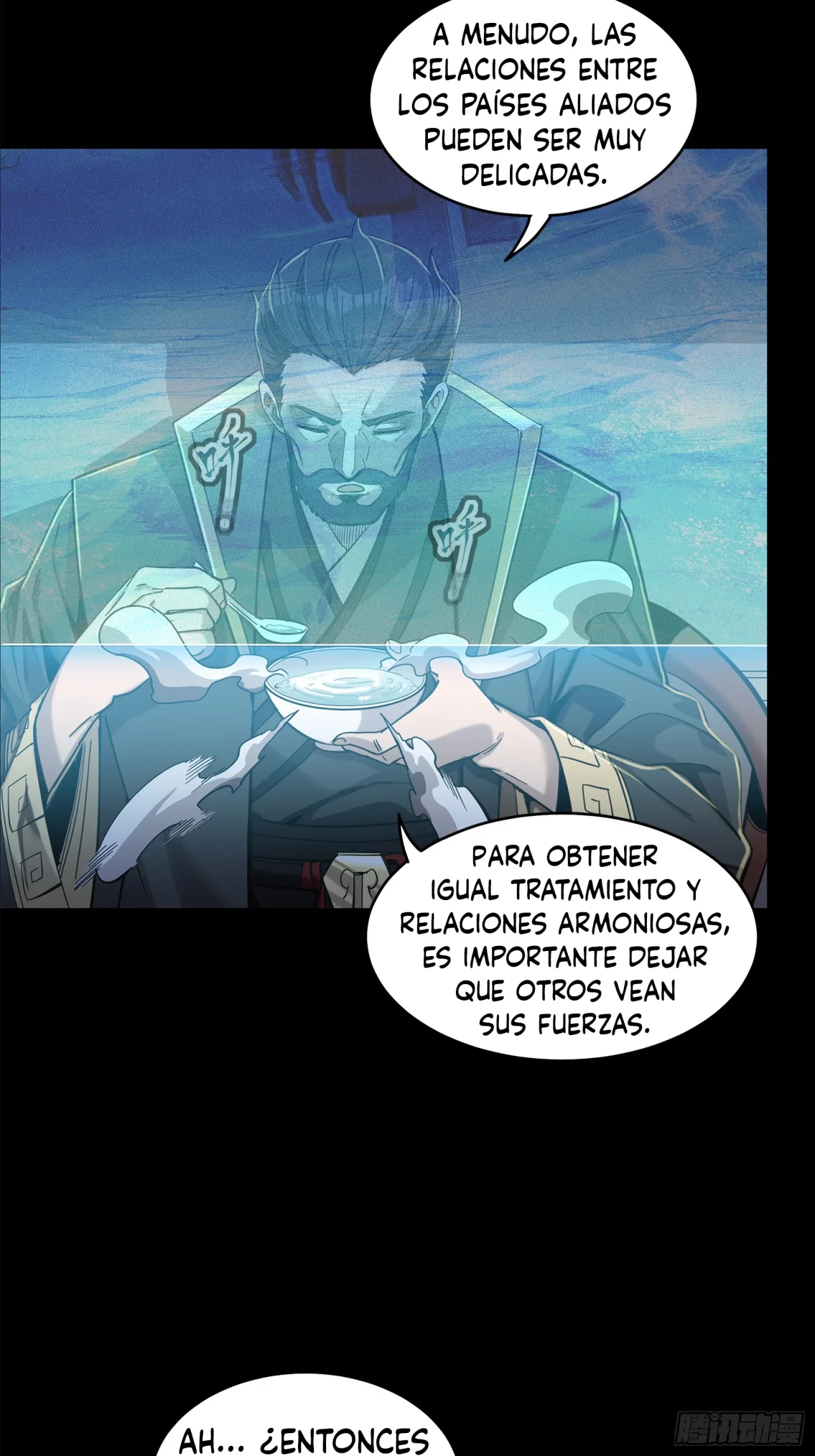 La leyenda del emperador Qing capítulo 107, página 84