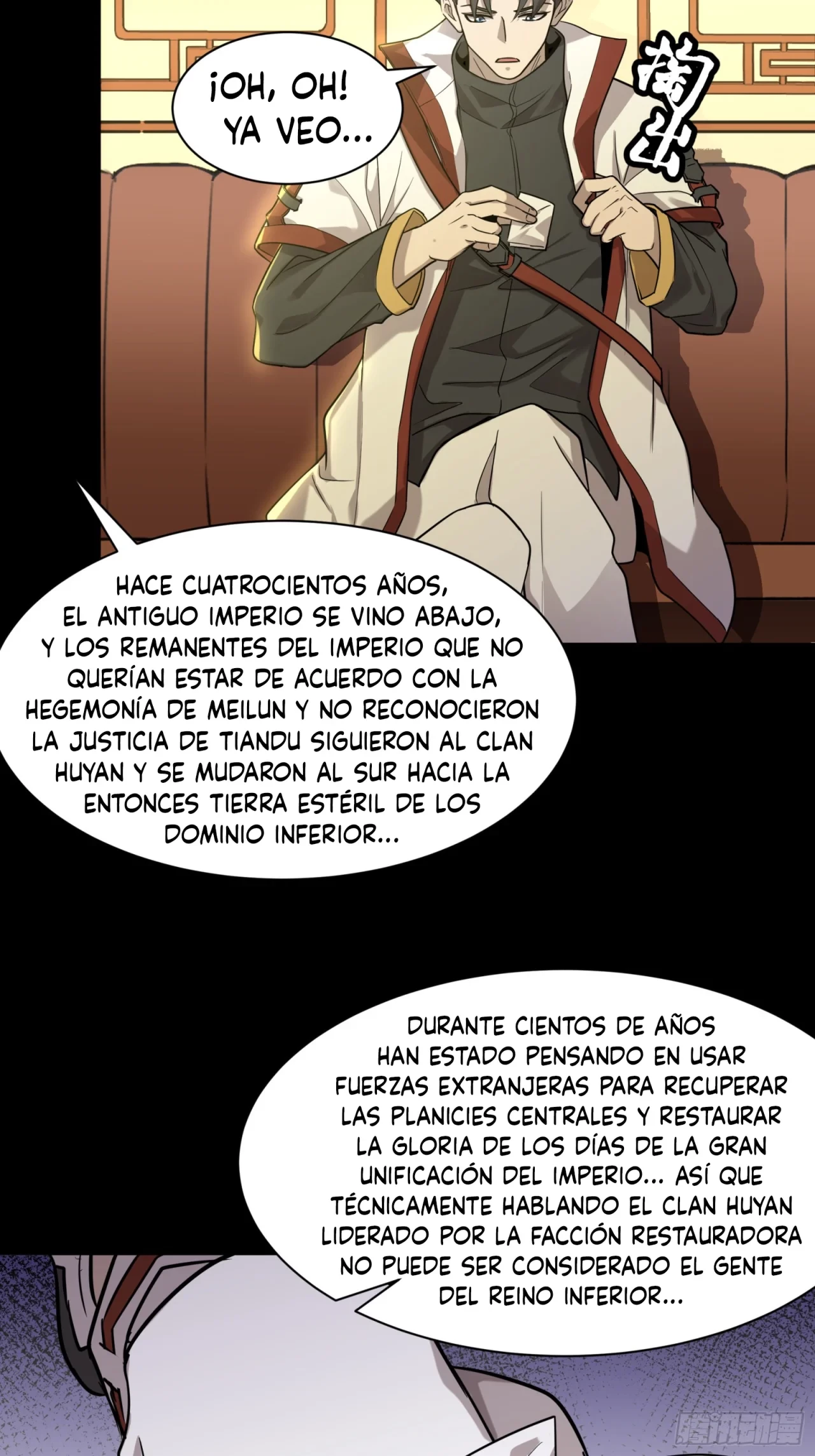 La leyenda del emperador Qing capítulo 83, página 6