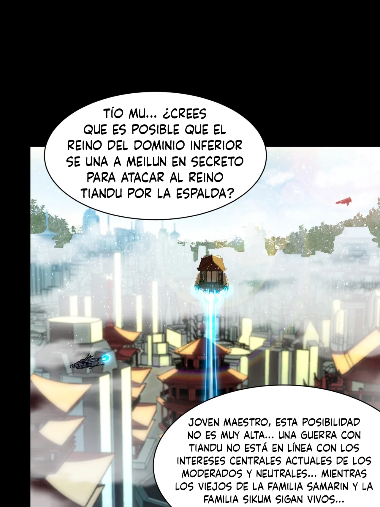 La leyenda del emperador Qing capítulo 83, página 10