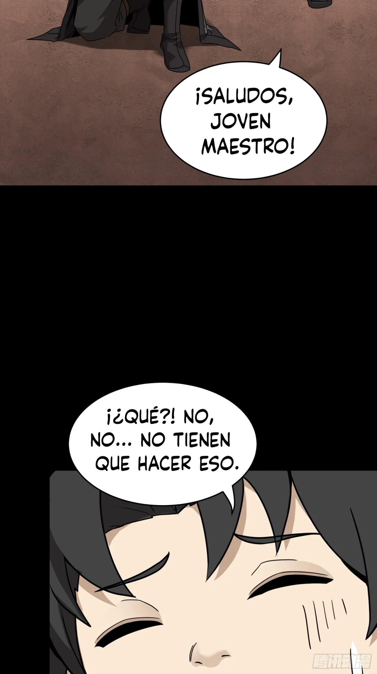 La leyenda del emperador Qing capítulo 90, página 55