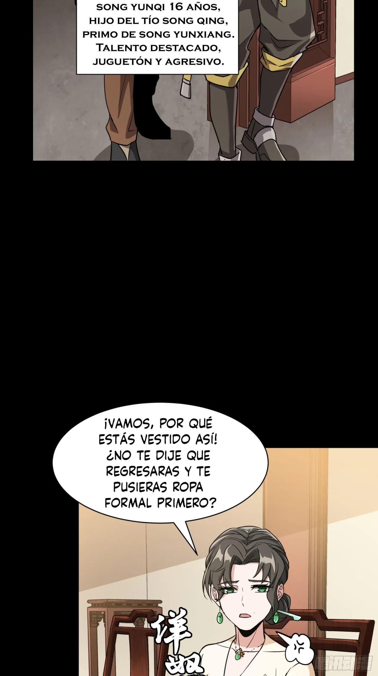 La leyenda del emperador Qing capítulo 95, página 49