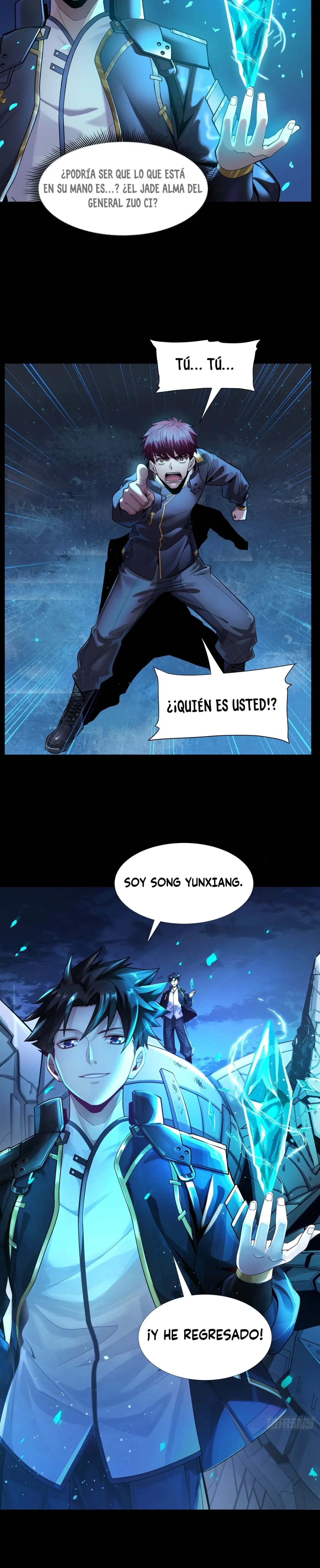 La leyenda del general estelar capítulo 10, página 8