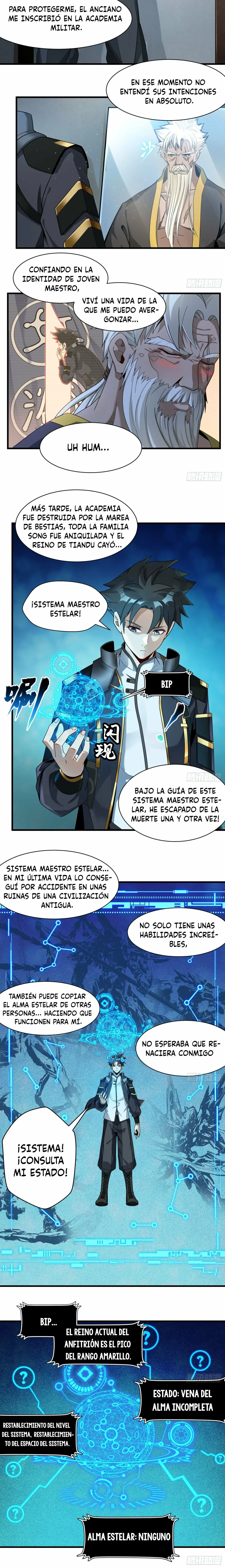 La leyenda del general estelar capítulo 11, página 8