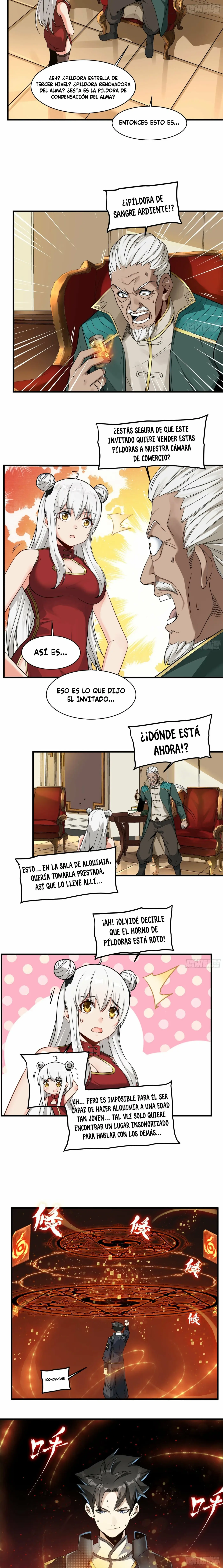 La leyenda del general estelar capítulo 13, página 8