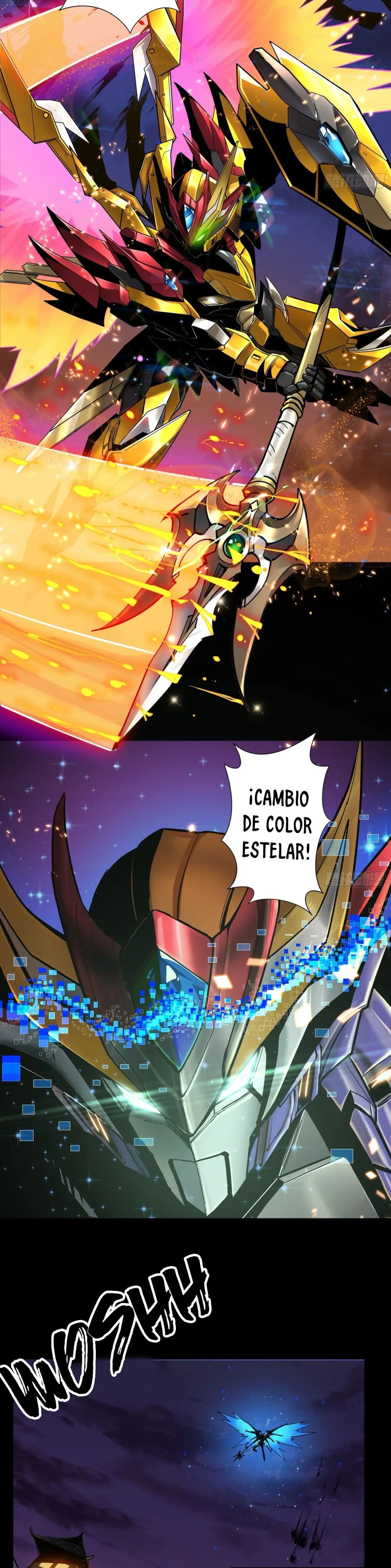 La leyenda del general estelar capítulo 2, página 8