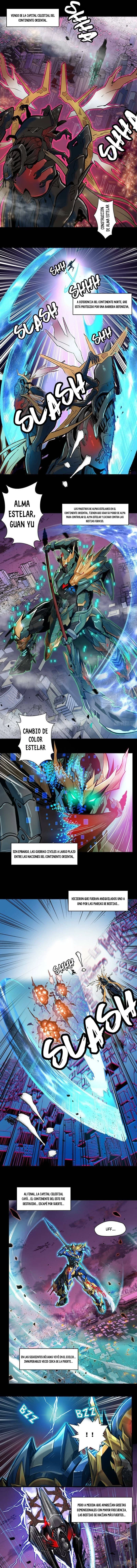 La leyenda del general estelar capítulo 3, página 4