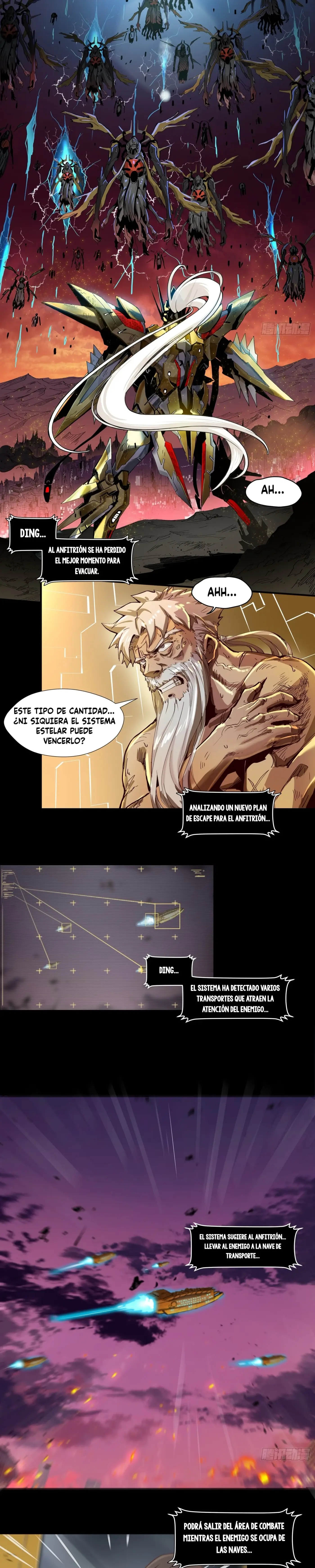 La leyenda del general estelar capítulo 4, página 3
