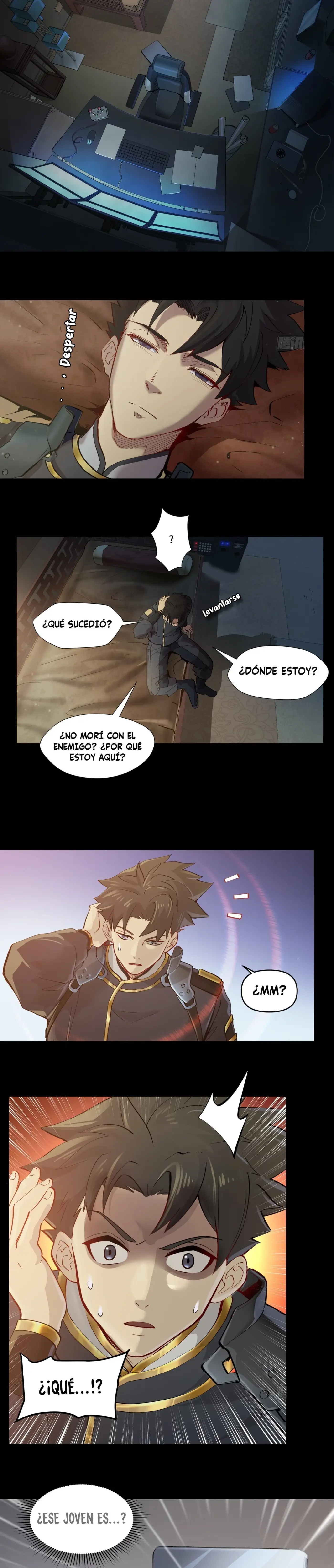 La leyenda del general estelar capítulo 4, página 10