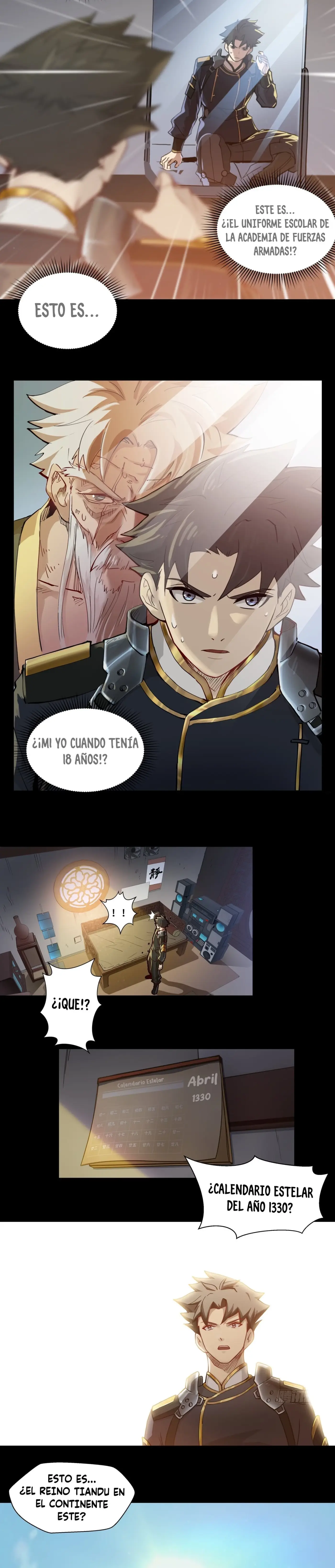 La leyenda del general estelar capítulo 4, página 11