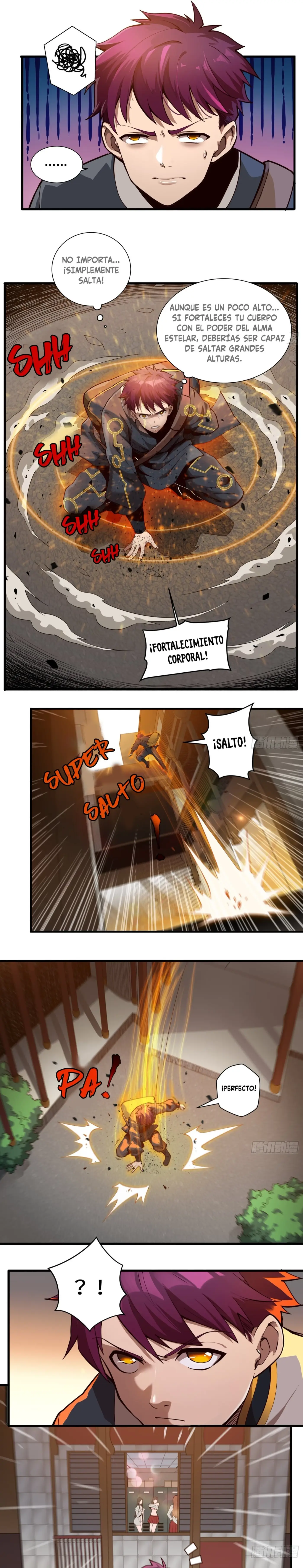 La leyenda del general estelar capítulo 5, página 9