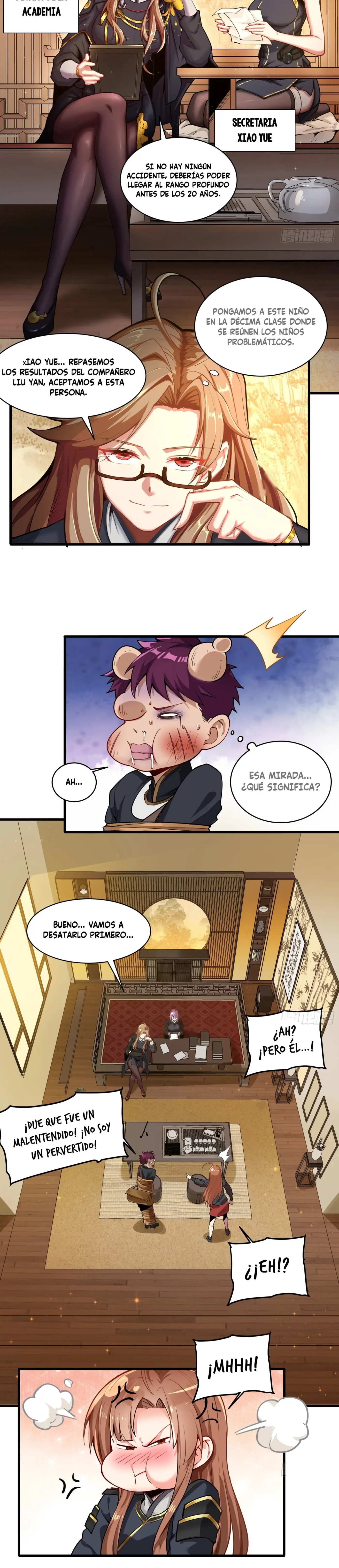 La leyenda del general estelar capítulo 6, página 4