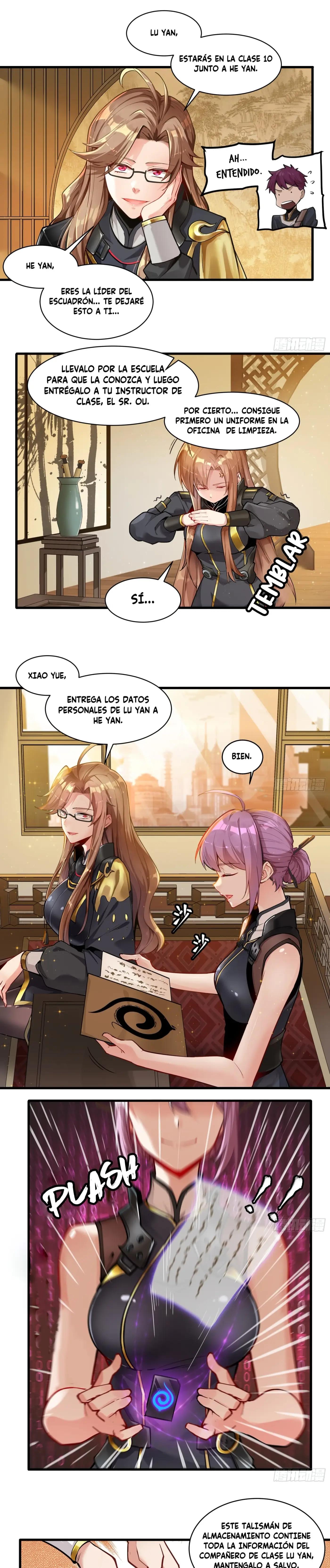 La leyenda del general estelar capítulo 6, página 5