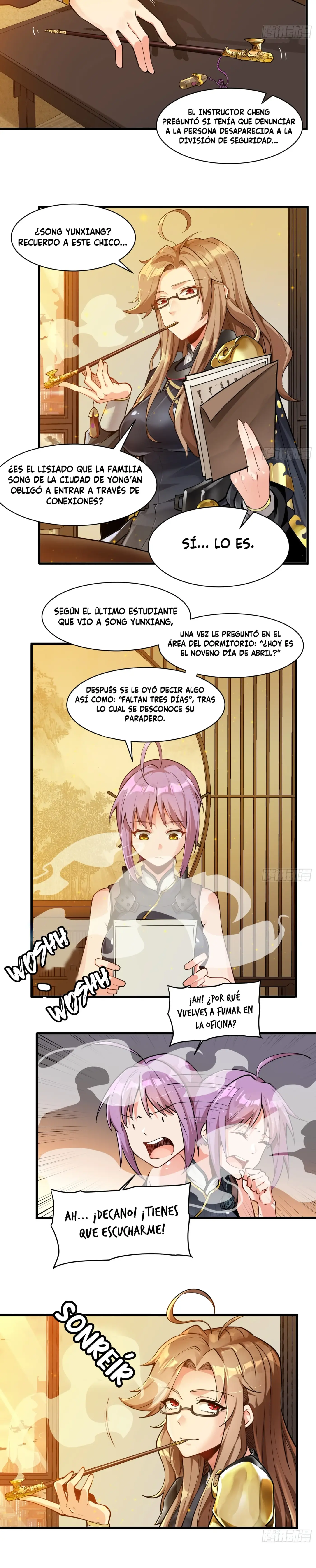 La leyenda del general estelar capítulo 6, página 8