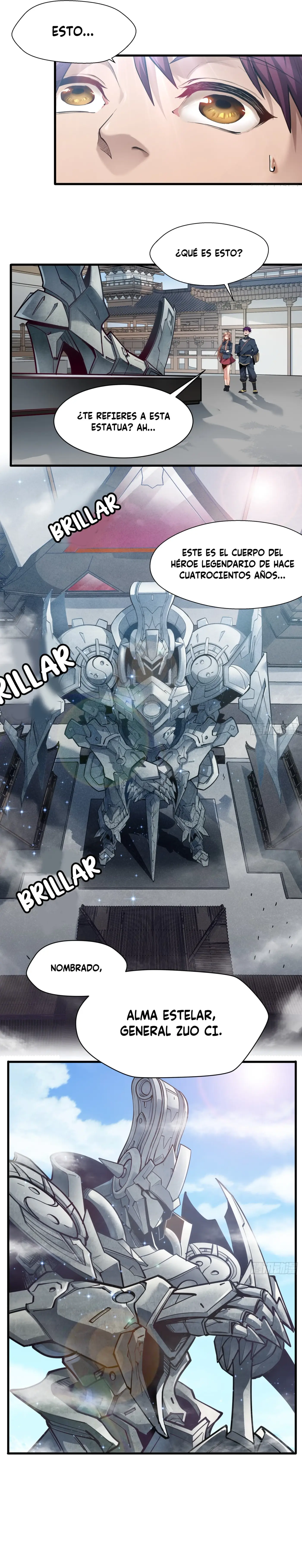 La leyenda del general estelar capítulo 6, página 11